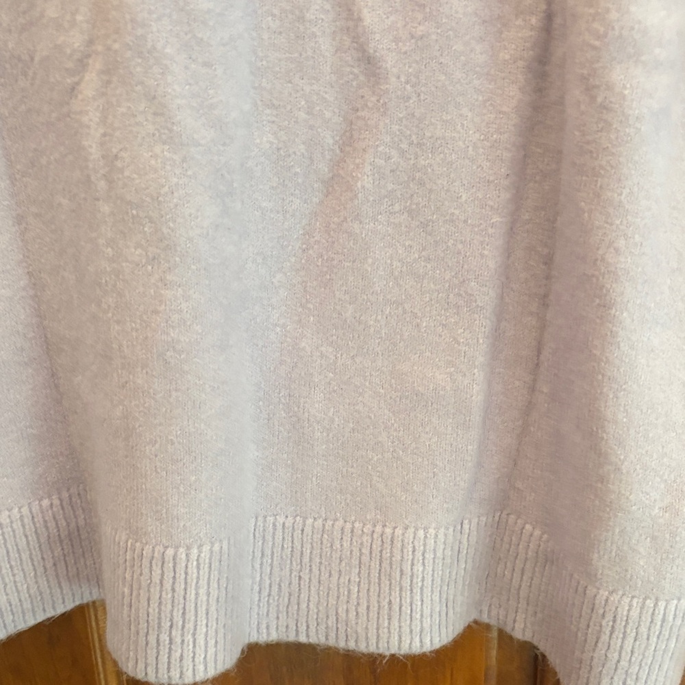 LOFT Light Purple V-Neck Cardigan - Picture 9 of 9